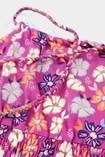 Smocked Waist Floral Printed Playsuit