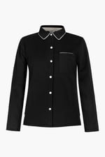 100% Cotton Solid Long Sleeve Shirt and Trouser Set