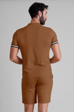 Men's Jersey T-Shirt & Shorts Lounge Set