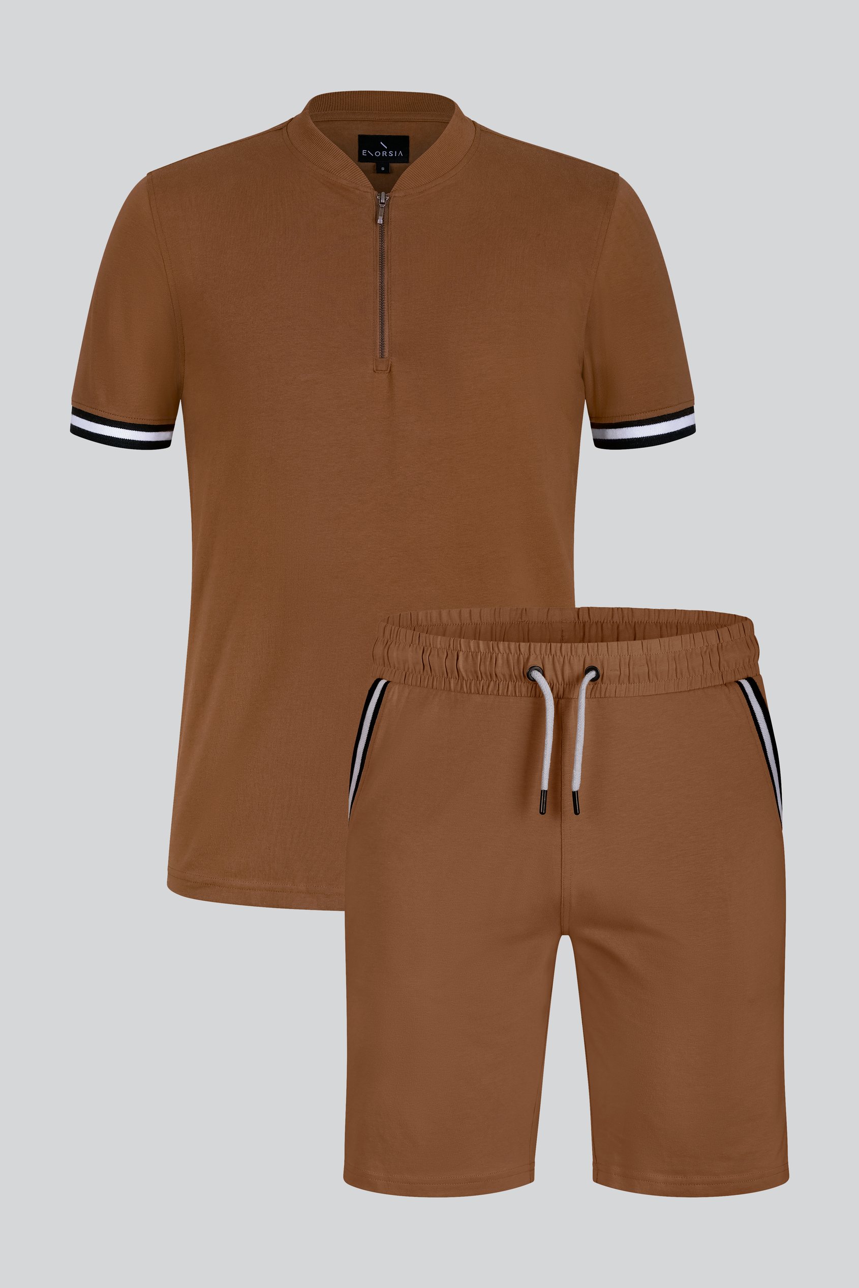 Men's Jersey T-Shirt & Shorts Lounge Set