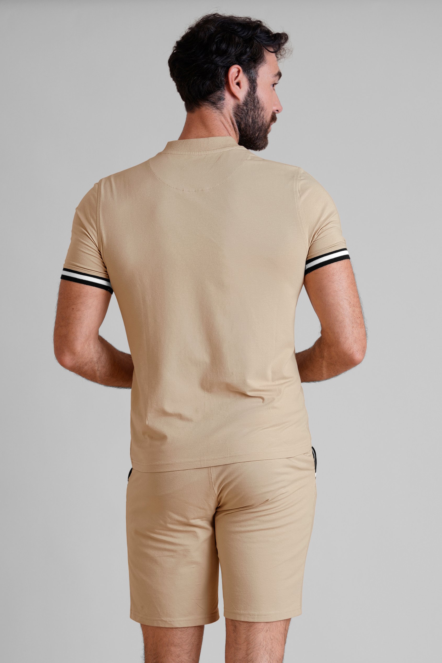 Men's Jersey T-Shirt & Shorts Lounge Set