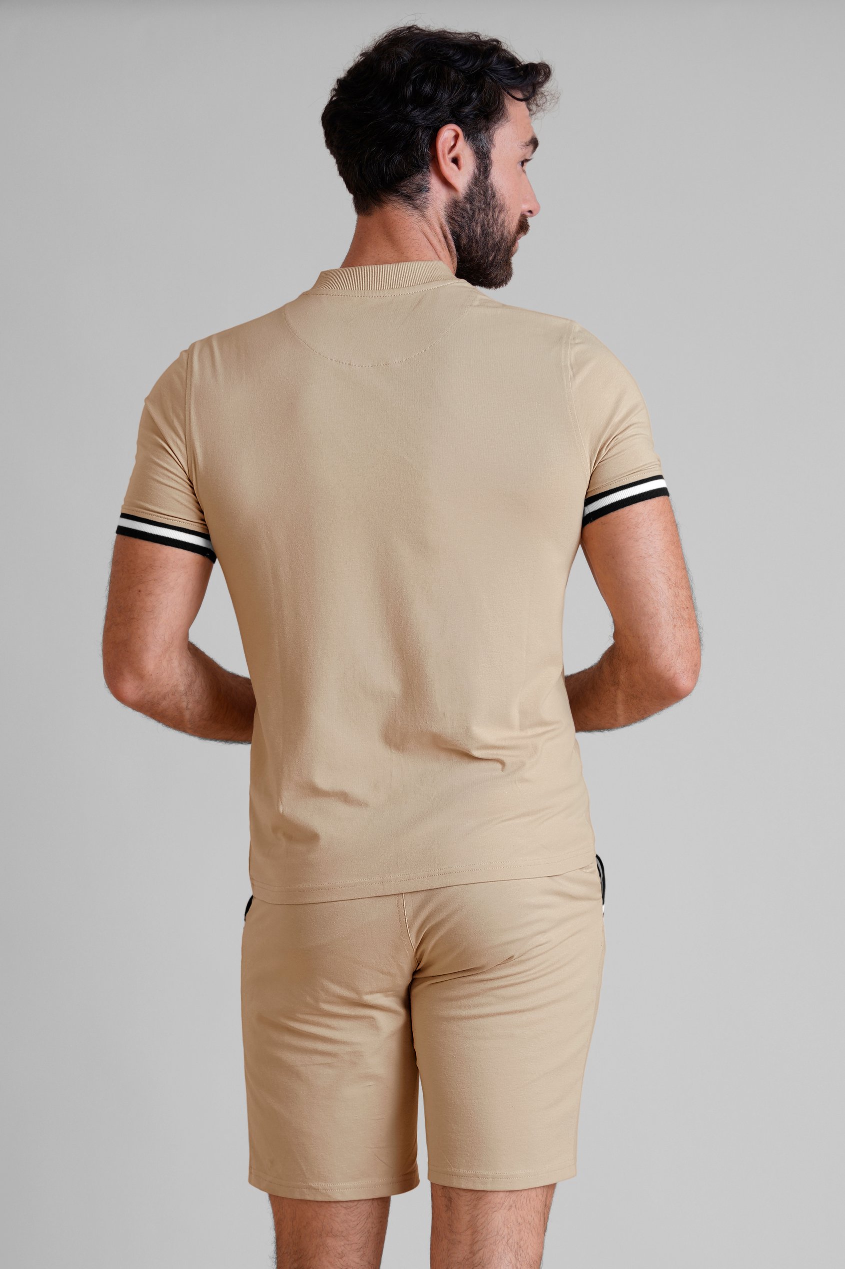 Men's Jersey T-Shirt & Shorts Lounge Set