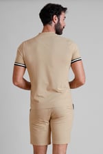 Men's Jersey T-Shirt & Shorts Lounge Set