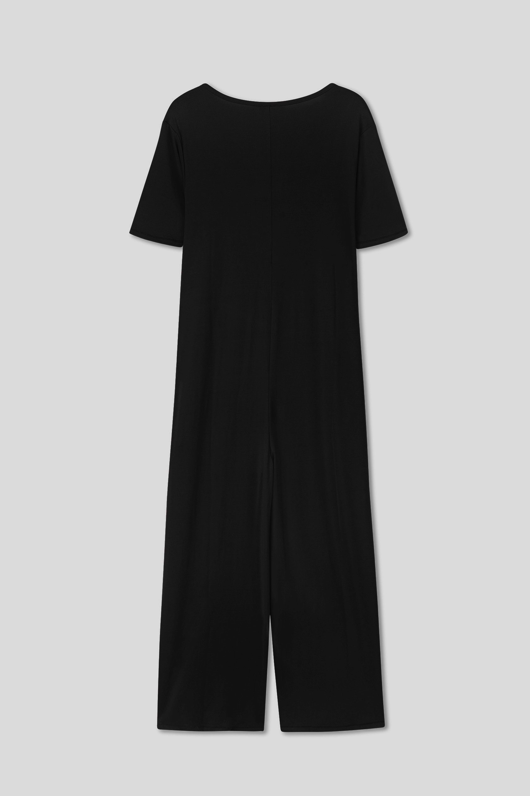Ankle Length Wide Leg Jumpsuit