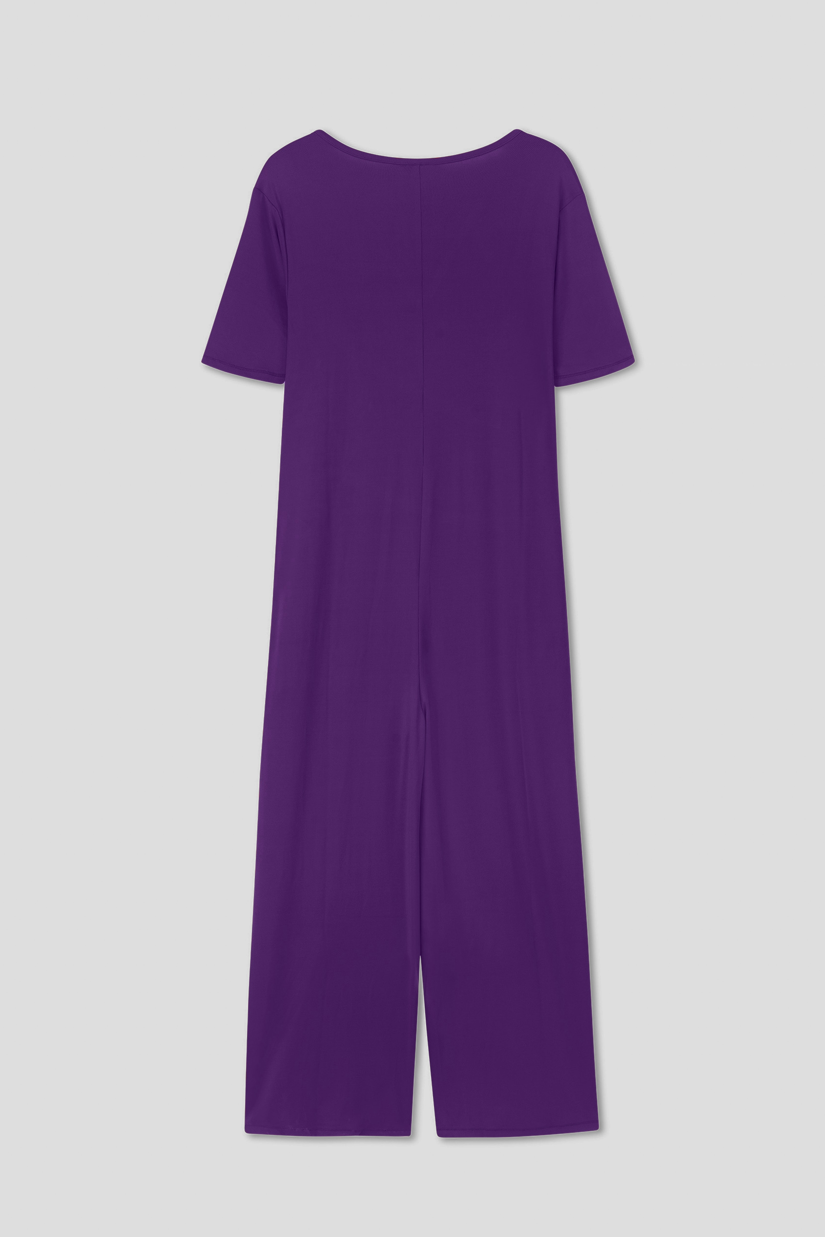 Ankle Length Wide Leg Jumpsuit