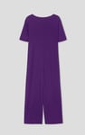 Ankle Length Wide Leg Jumpsuit