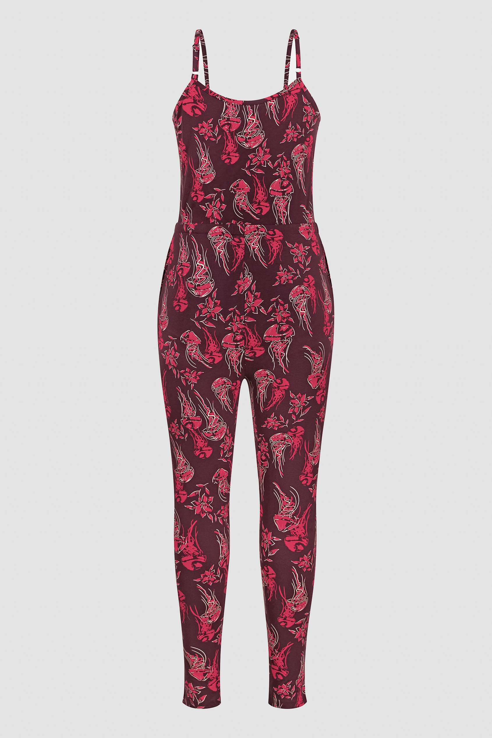 Women's Slim Fit Cami Jumpsuit