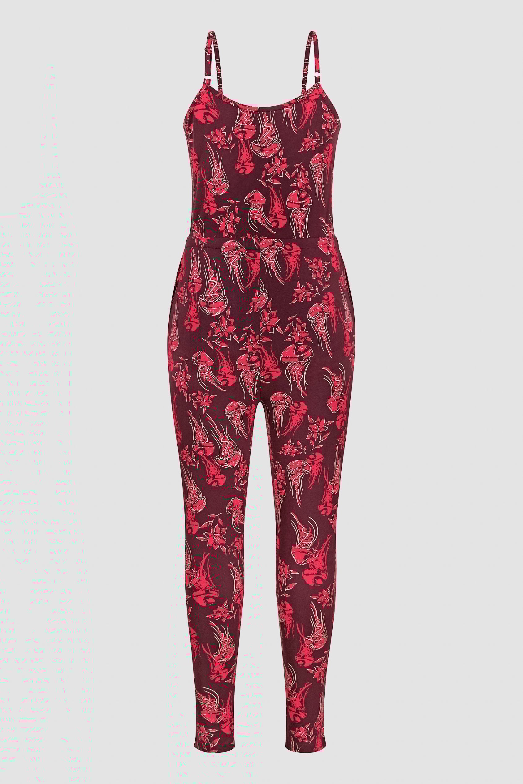 Women's Slim Fit Cami Jumpsuit