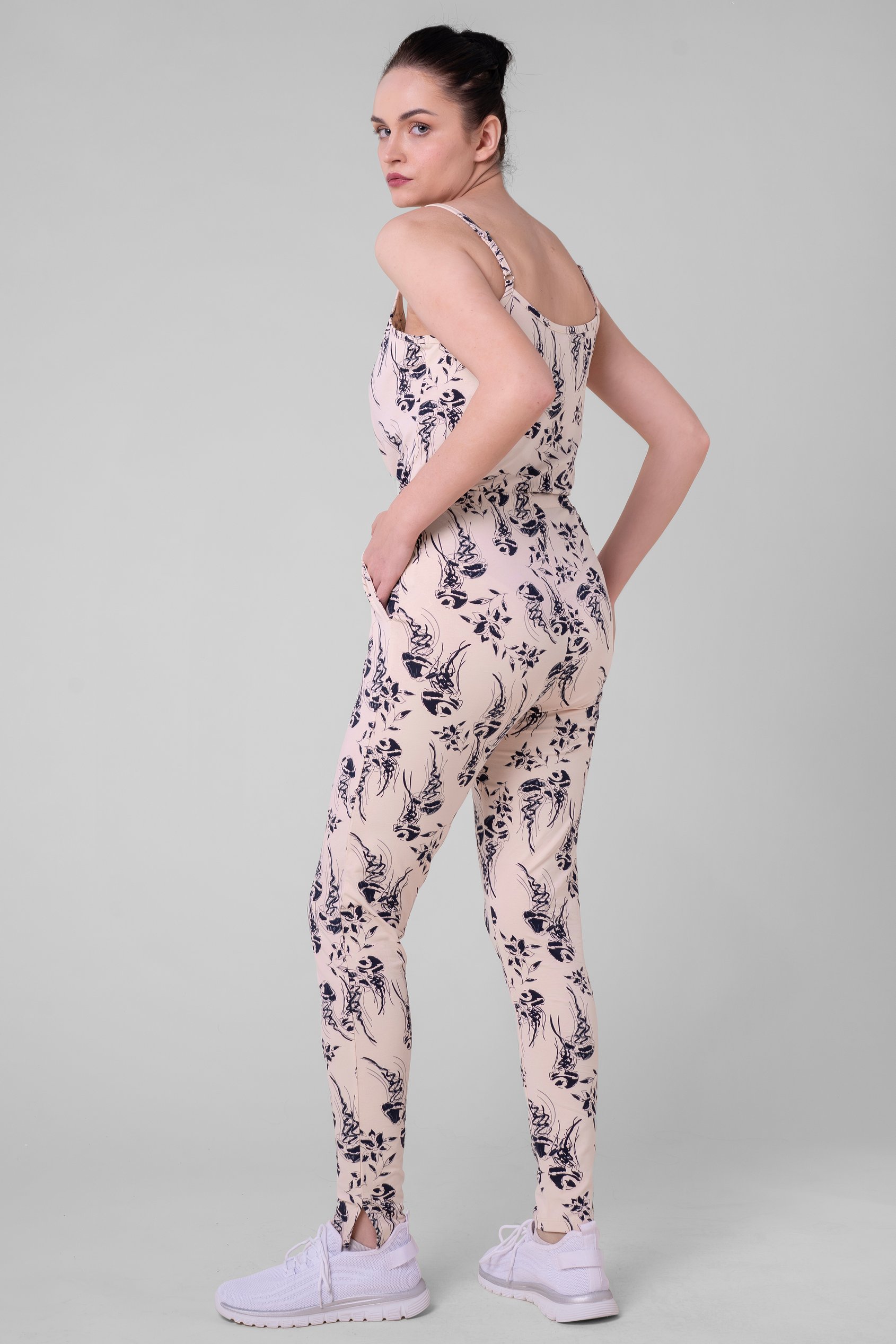 Women's Slim Fit Cami Jumpsuit