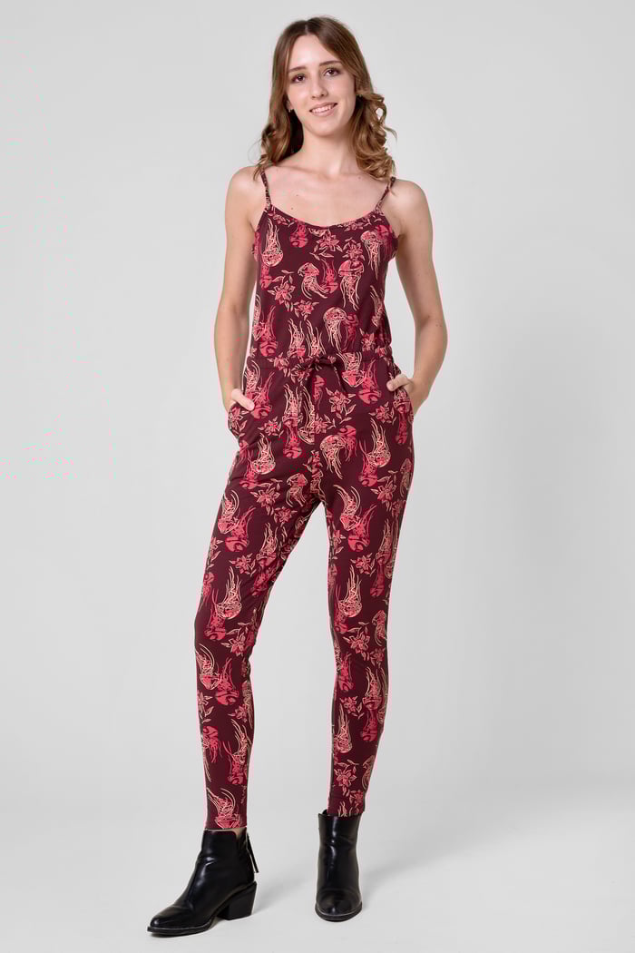 Women's Slim Fit Cami Jumpsuit