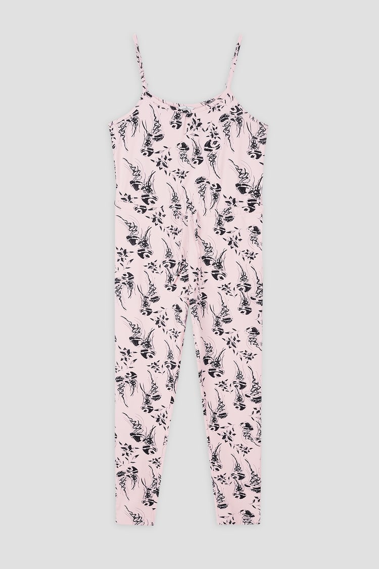 Women's Slim Fit Cami Jumpsuit