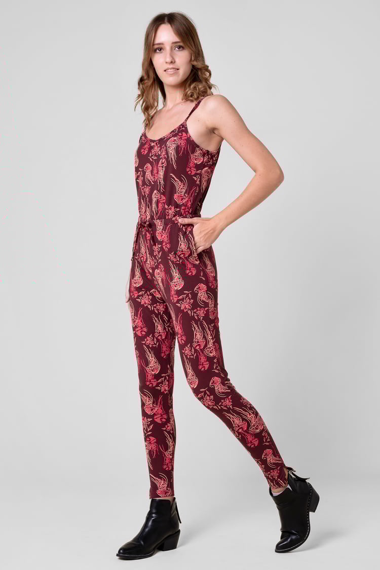 Women's Slim Fit Cami Jumpsuit