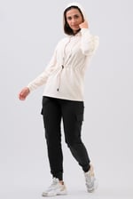 Womens Jersey Utility Jogger