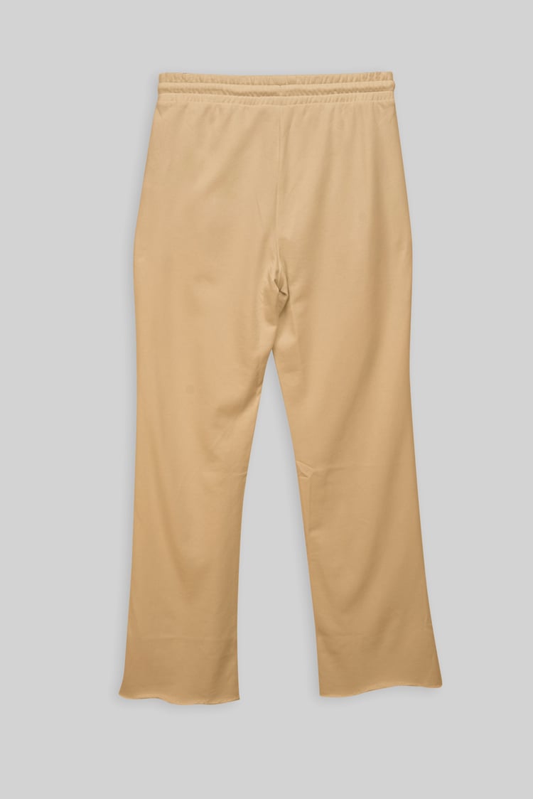 Pin Tuck Front Jersey Trousers