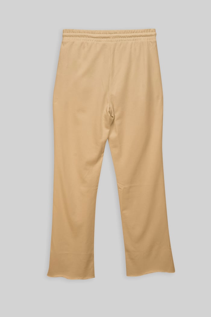 Pin Tuck Front Jersey Trousers