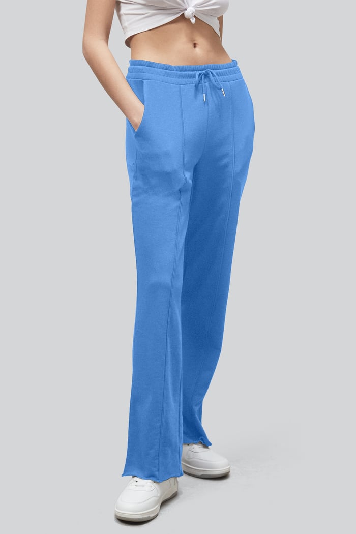 Pin Tuck Front Jersey Trousers