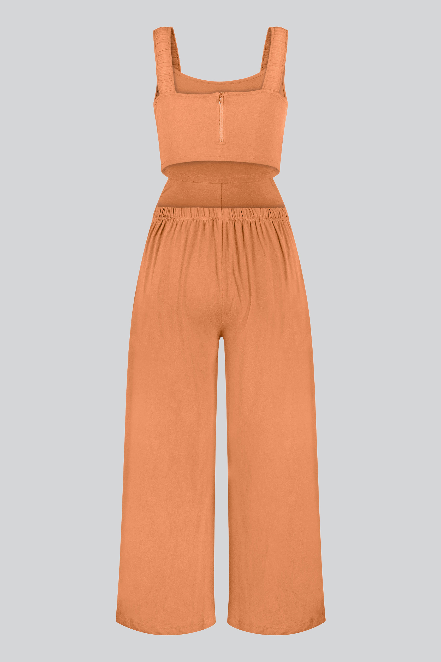 Strappy Wide Leg Jumpsuit