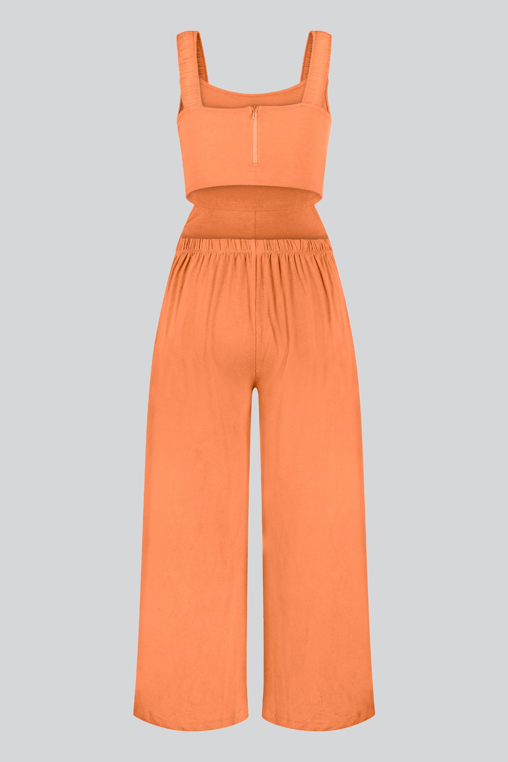 Strappy Wide Leg Jumpsuit