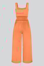 Strappy Wide Leg Jumpsuit