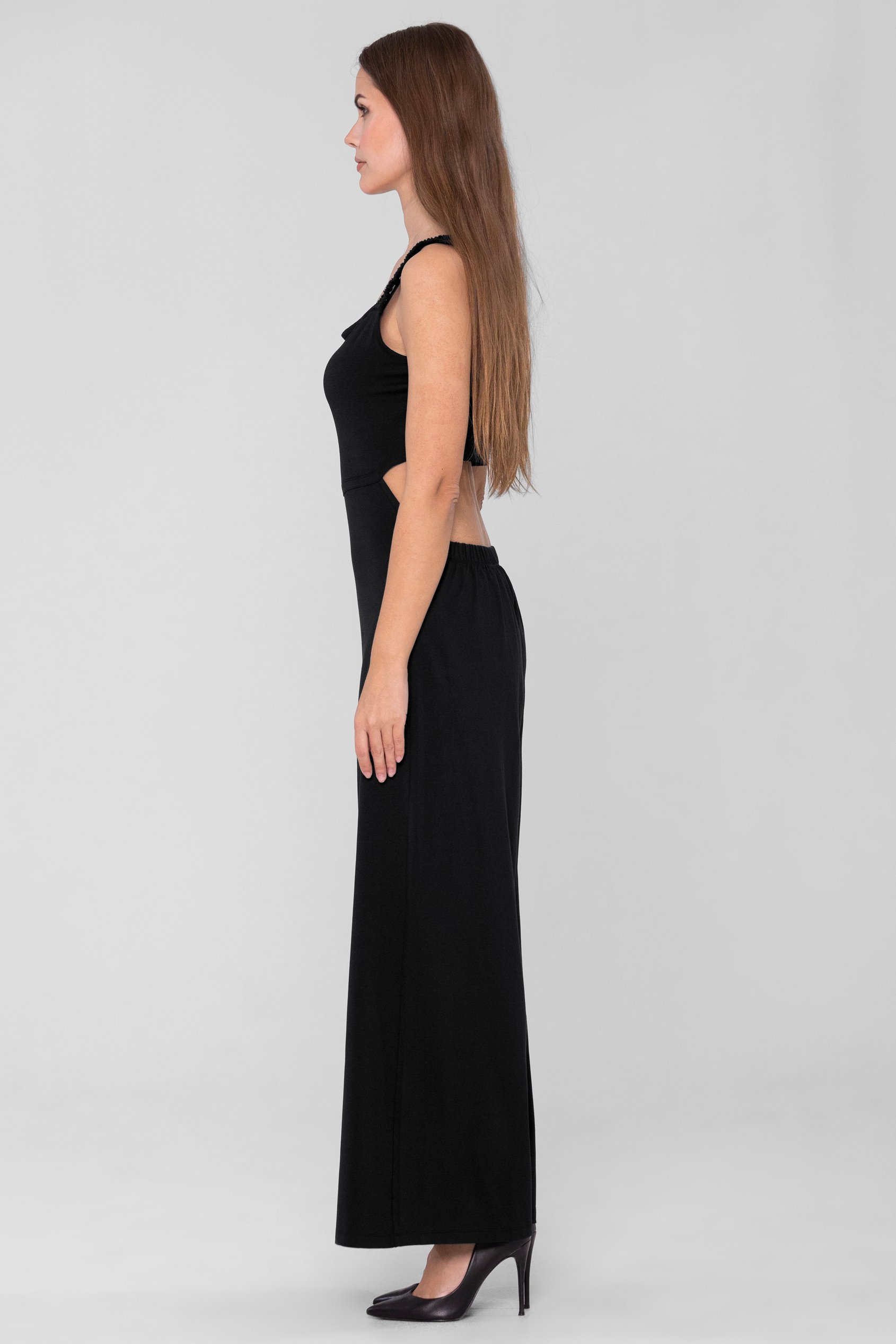 Strappy Wide Leg Jumpsuit