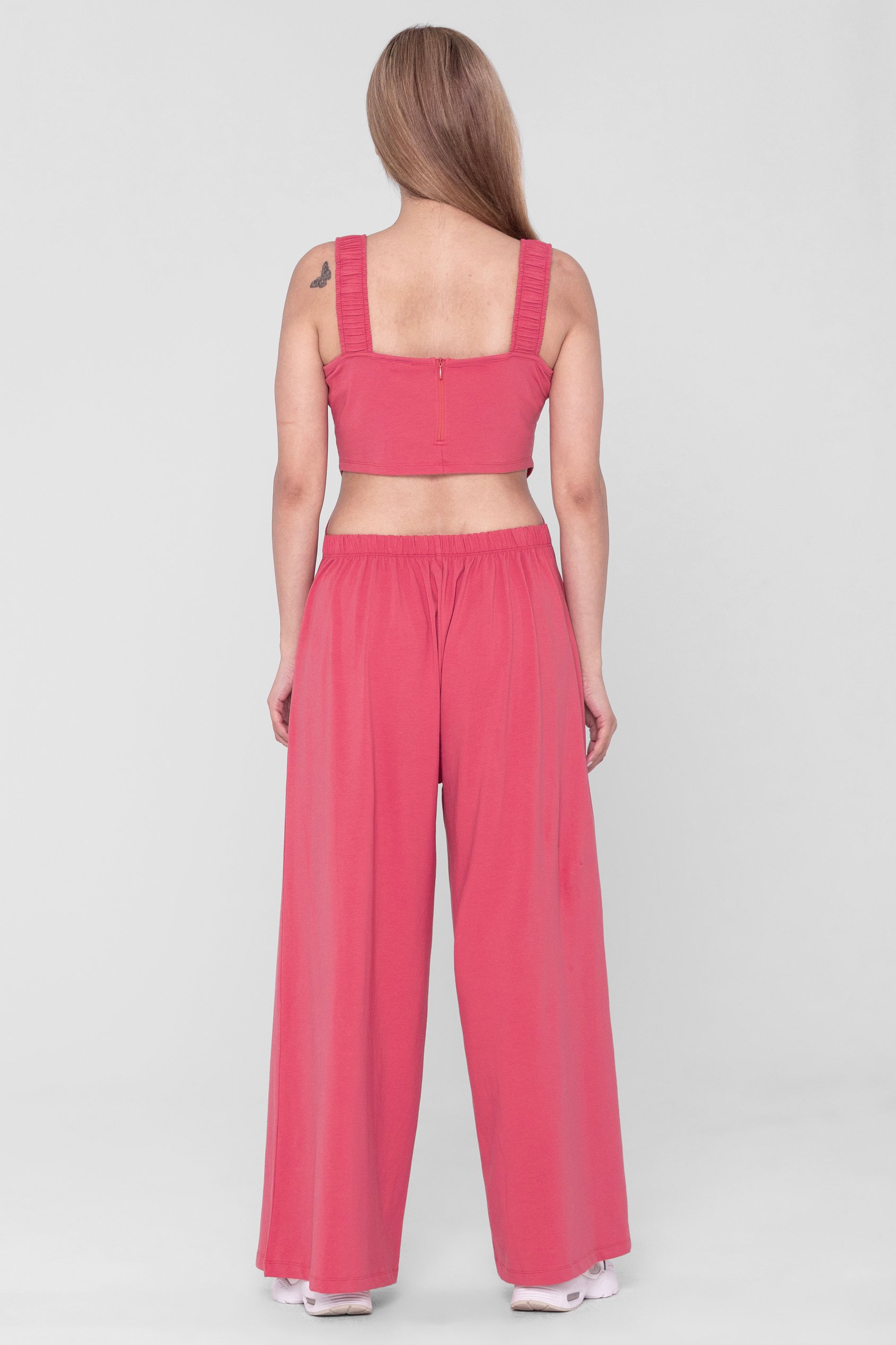 Strappy Wide Leg Jumpsuit