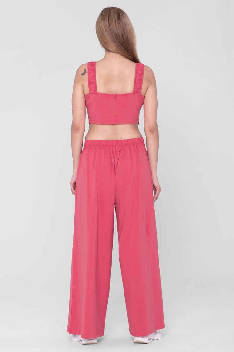 Strappy Wide Leg Jumpsuit