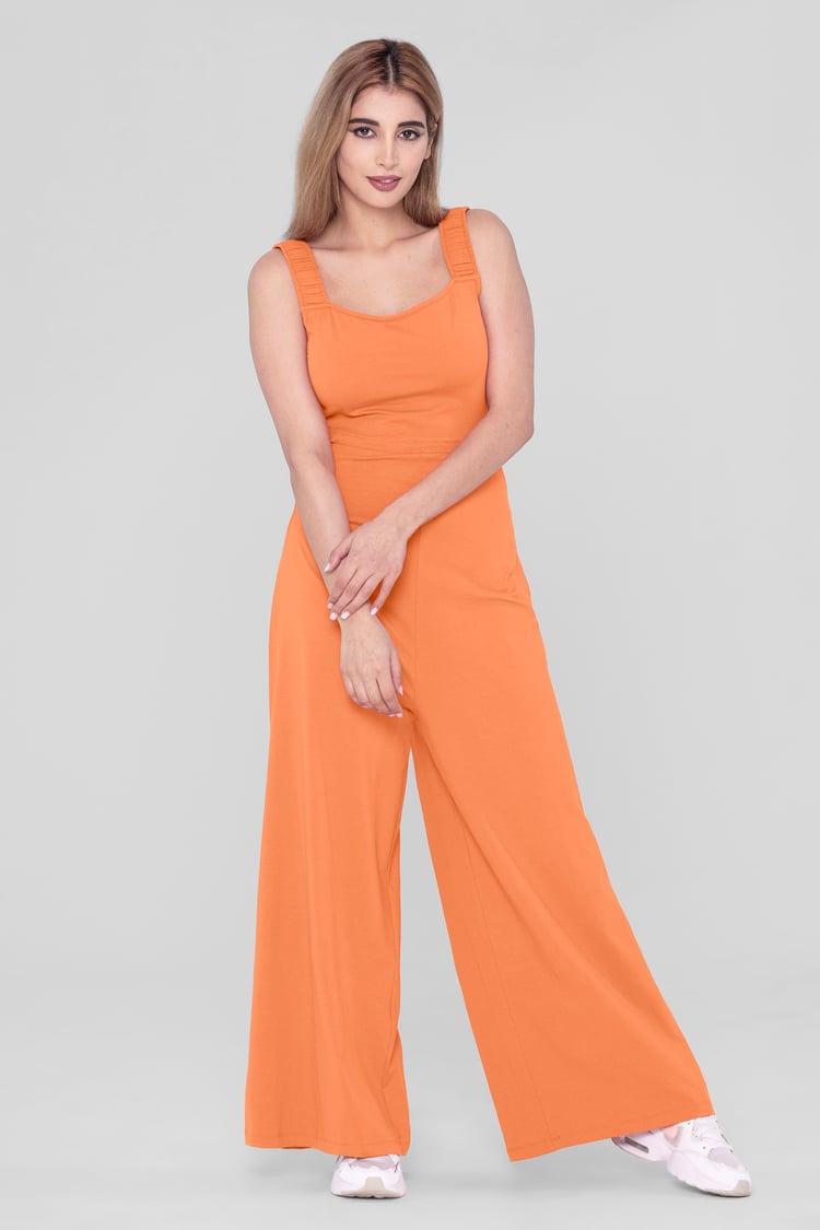 Strappy Wide Leg Jumpsuit