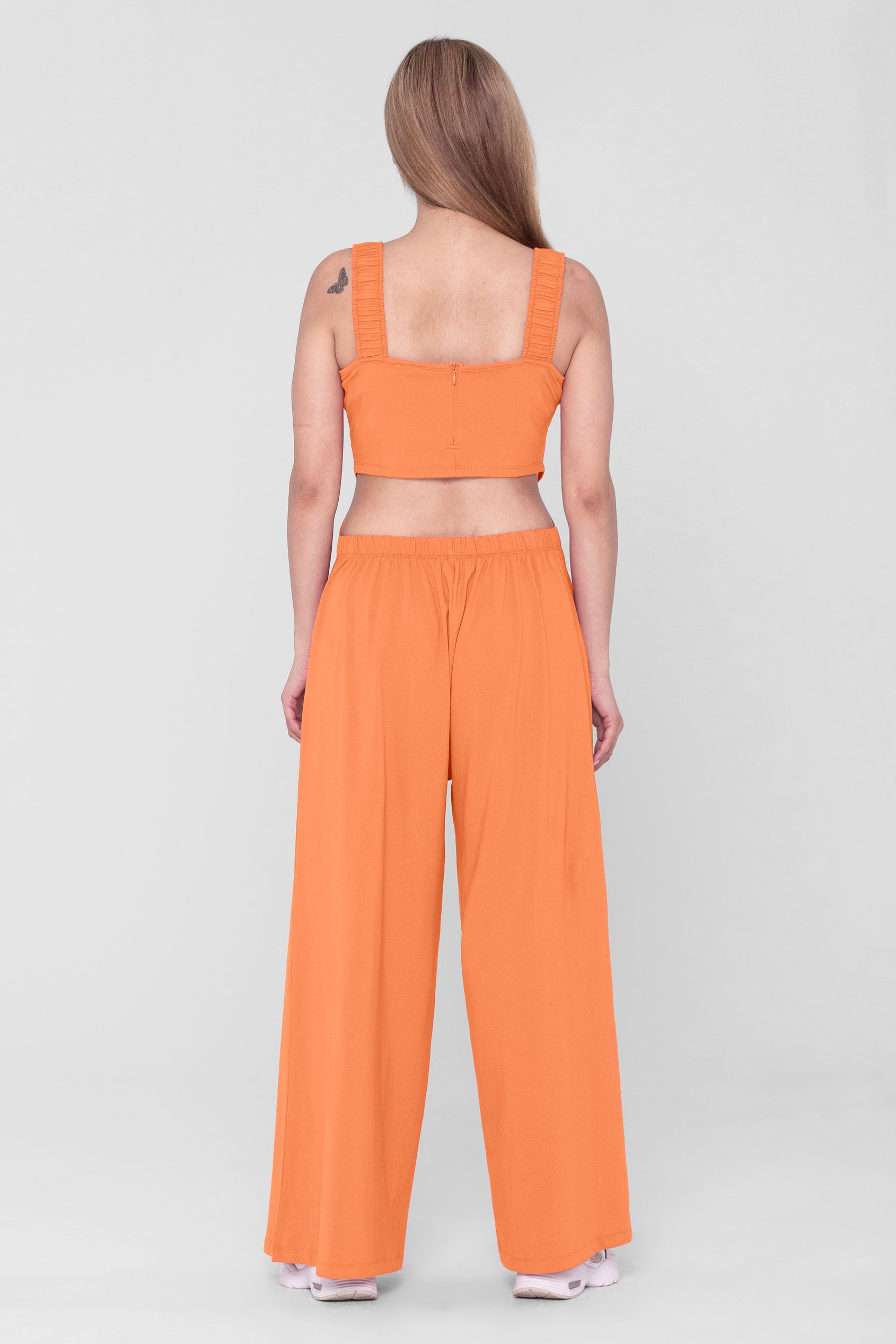 Strappy Wide Leg Jumpsuit