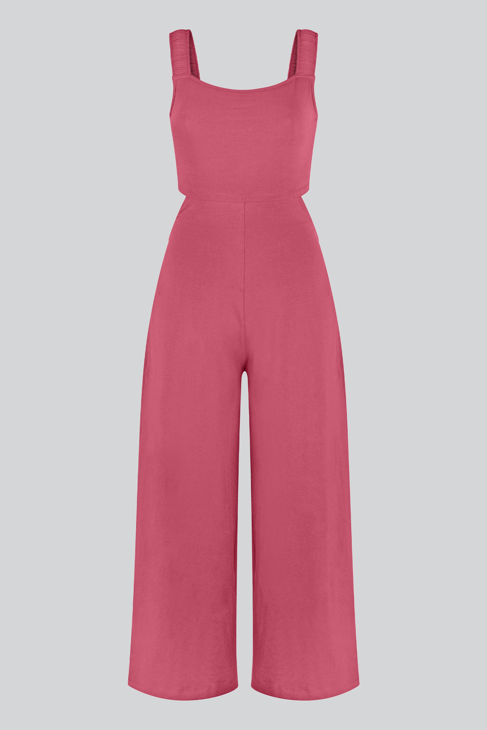 Strappy Wide Leg Jumpsuit