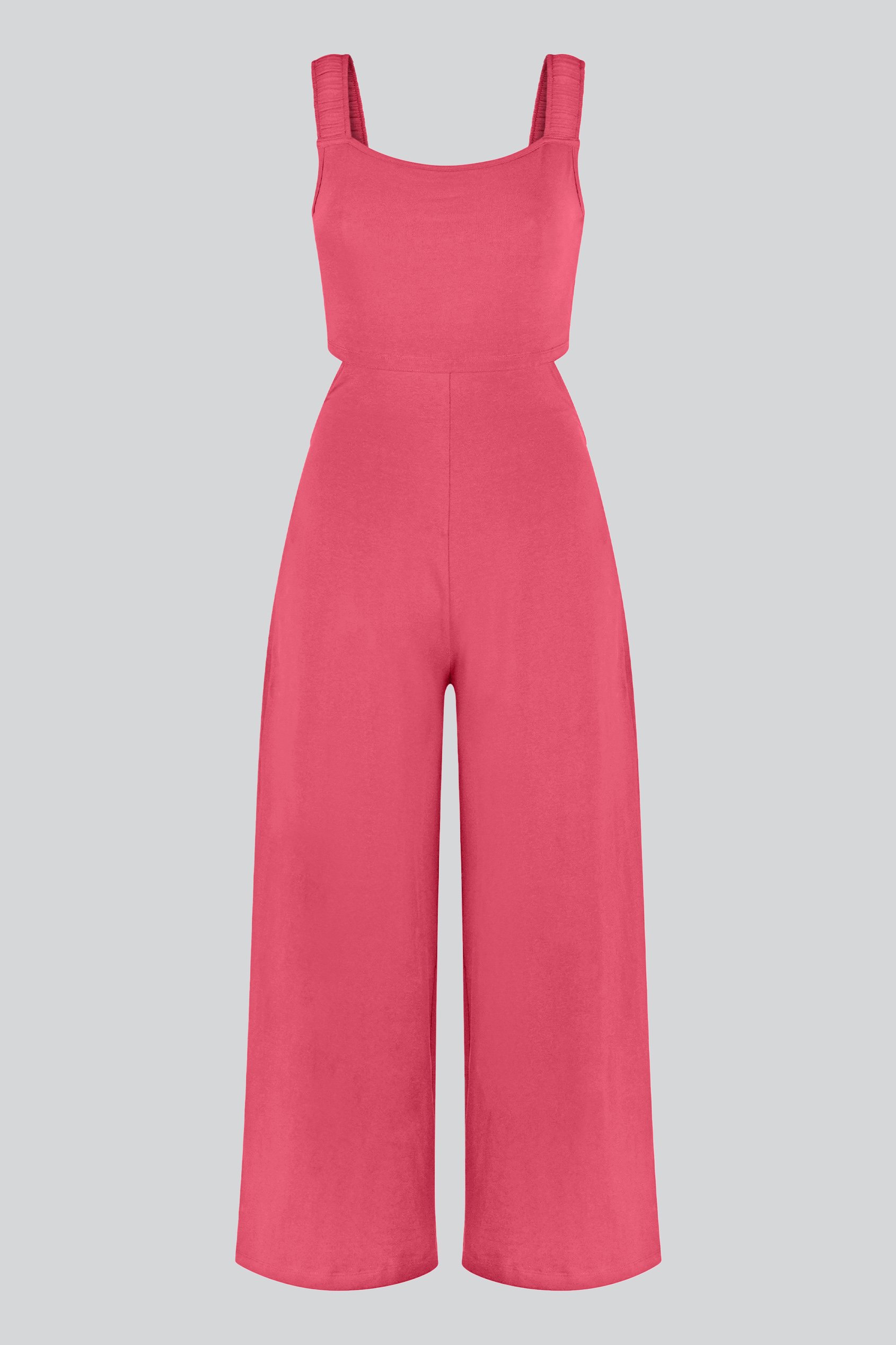 Strappy Wide Leg Jumpsuit