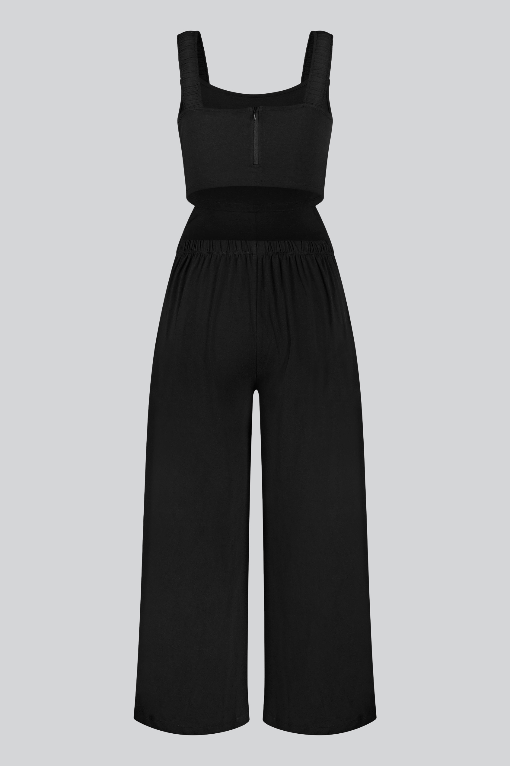 Strappy Wide Leg Jumpsuit
