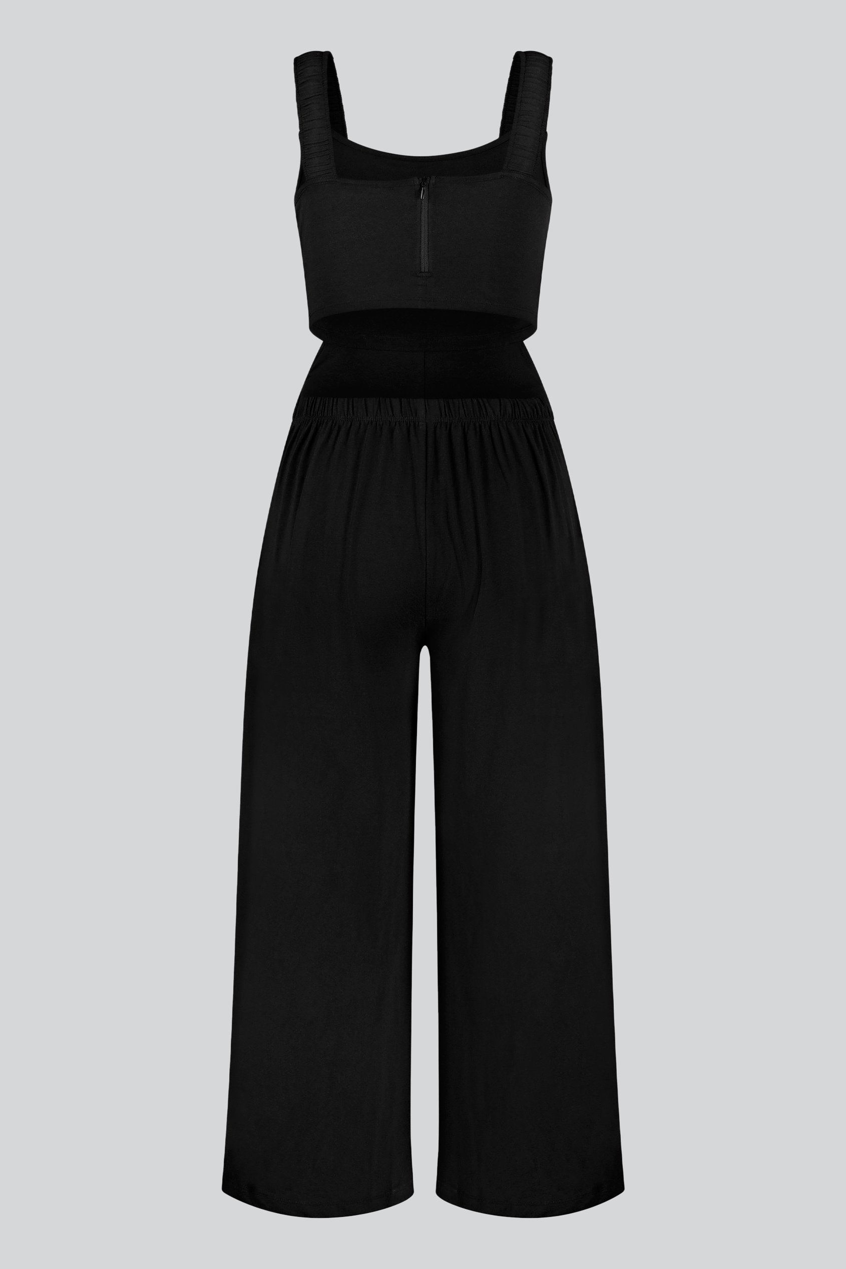 Strappy Wide Leg Jumpsuit