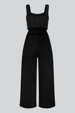 Strappy Wide Leg Jumpsuit