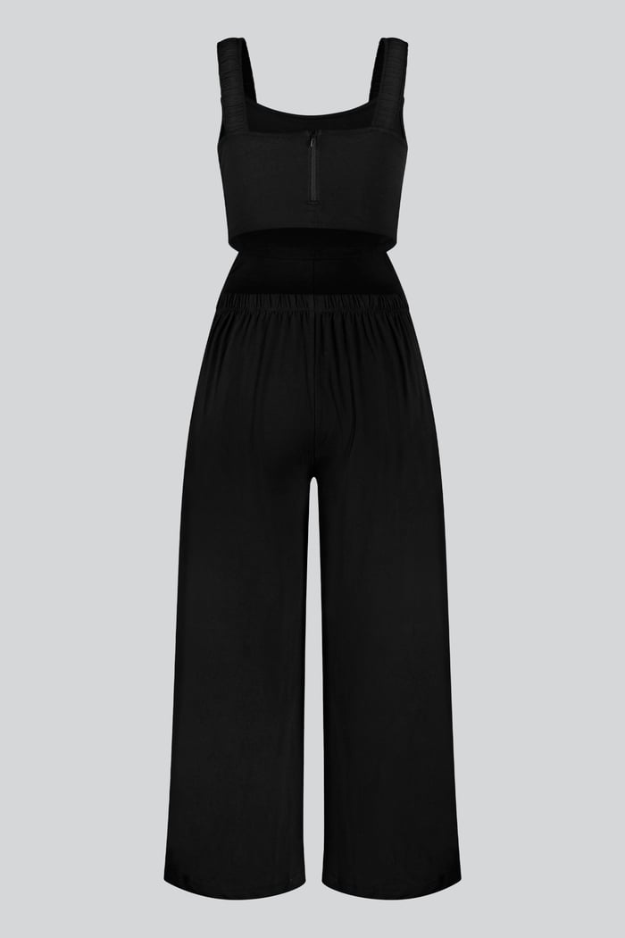 Strappy Wide Leg Jumpsuit