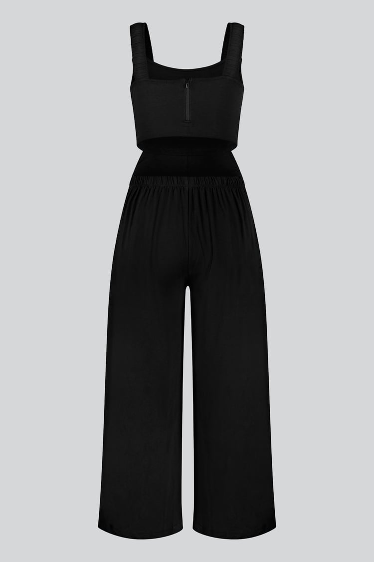 Strappy Wide Leg Jumpsuit
