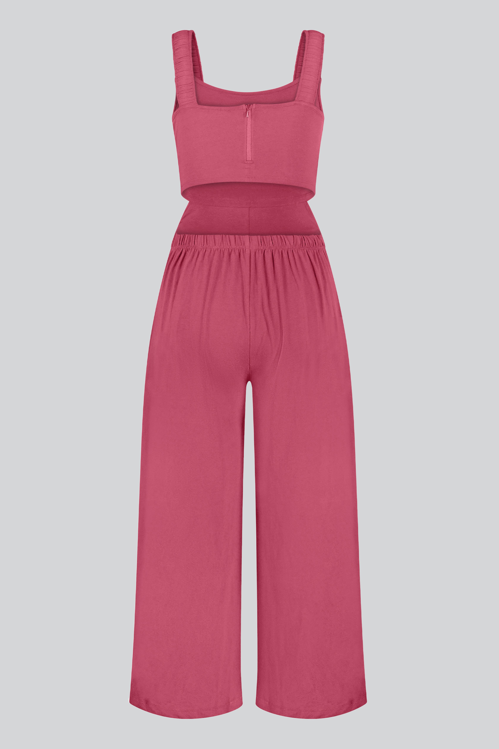 Strappy Wide Leg Jumpsuit