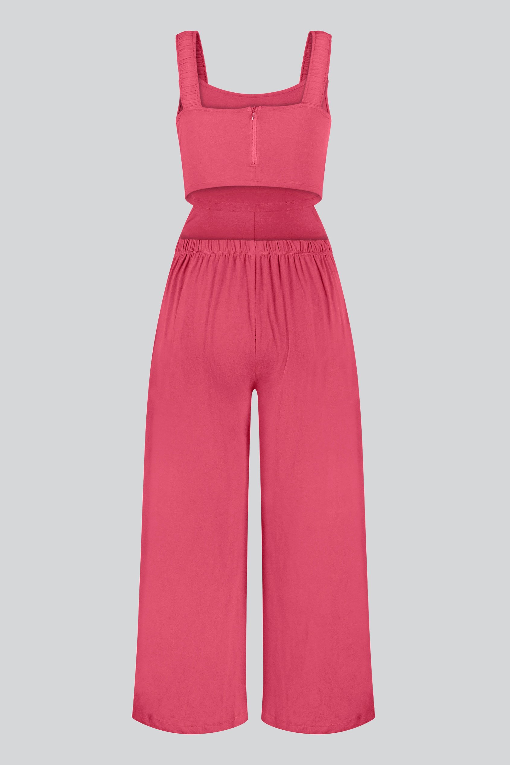 Strappy Wide Leg Jumpsuit