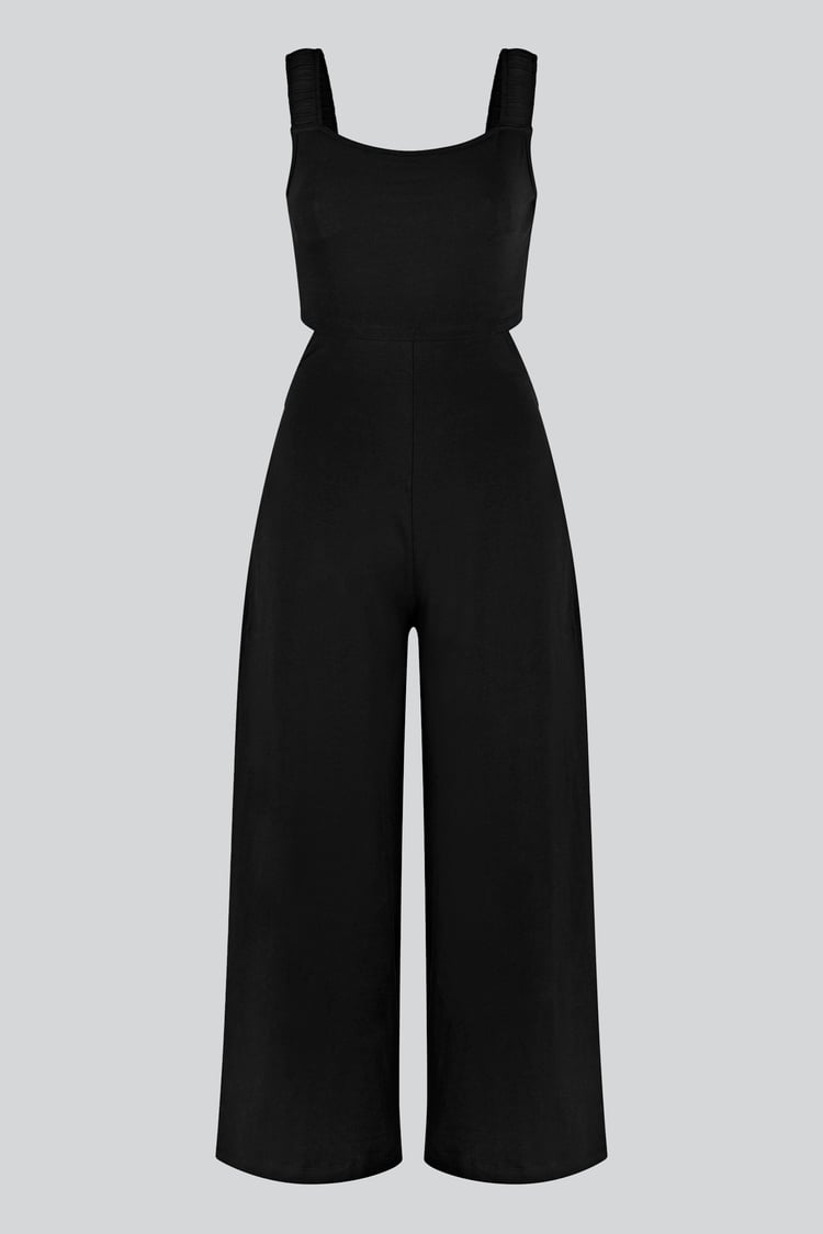 Strappy Wide Leg Jumpsuit