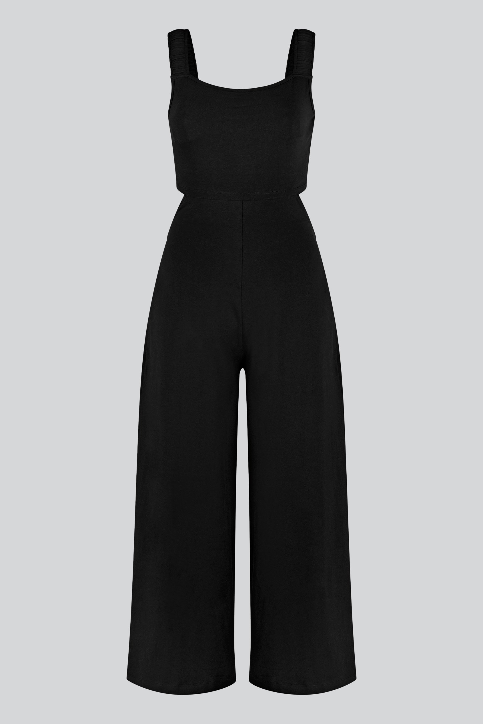 Strappy Wide Leg Jumpsuit