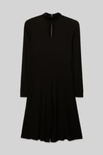 Womens High Neck Long Sleeve Playsuit