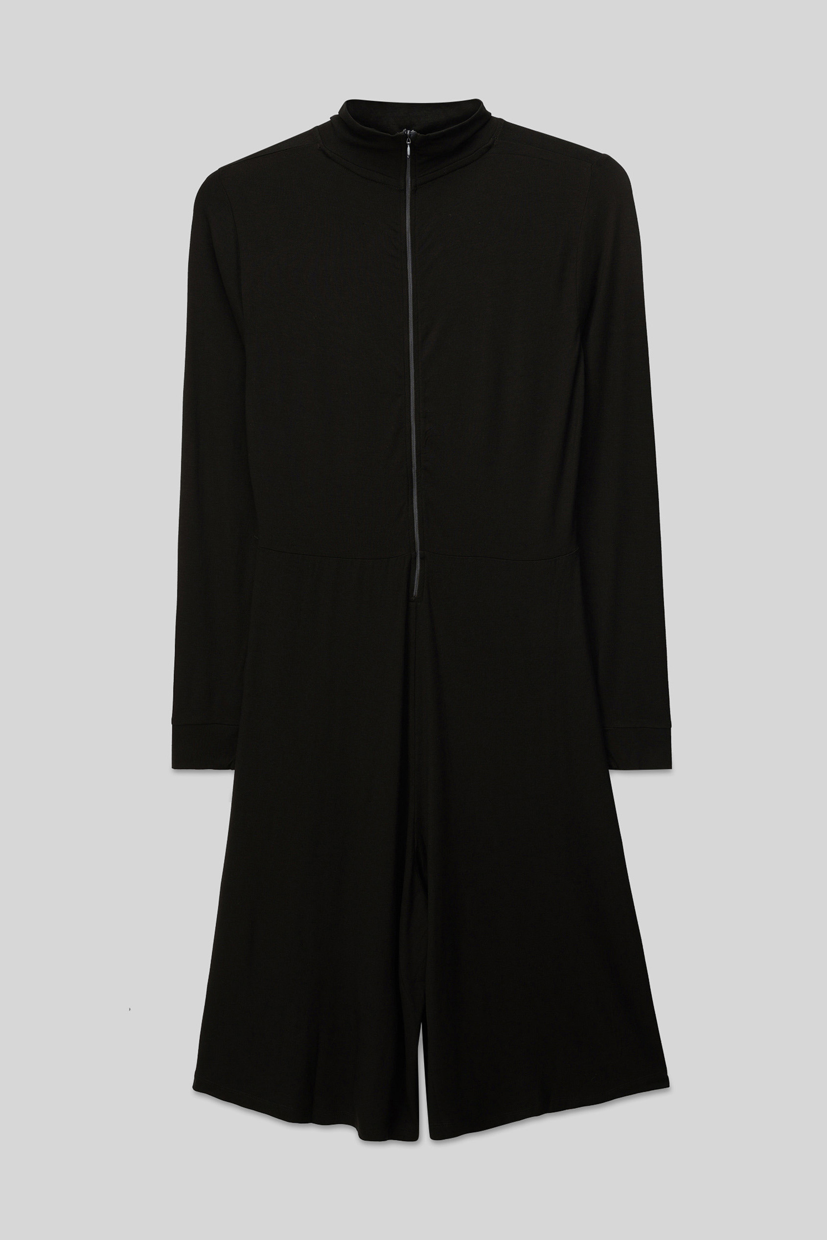 Womens High Neck Long Sleeve Playsuit