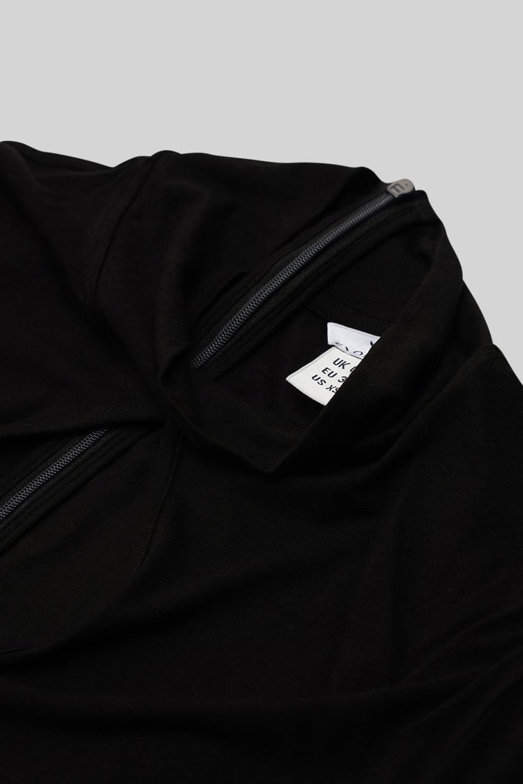 Womens High Neck Long Sleeve Playsuit