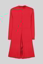 Womens High Neck Long Sleeve Playsuit