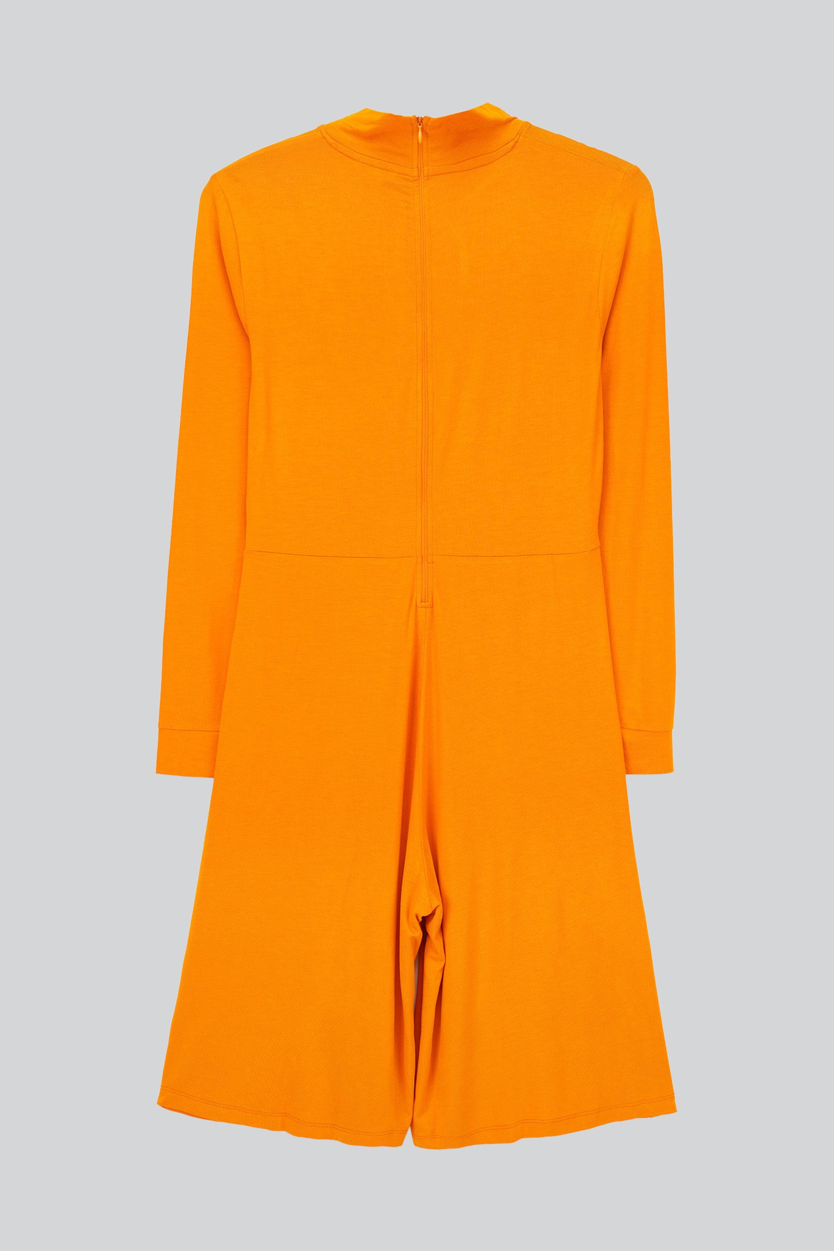 Womens High Neck Long Sleeve Playsuit