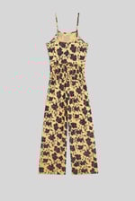 Smocked Waist Floral Printed Jumpsuit