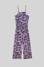 Smocked Waist Floral Printed Jumpsuit