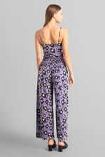 Smocked Waist Floral Printed Jumpsuit