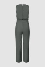 Women’s Sleeveless Blended Fabric Jumpsuit