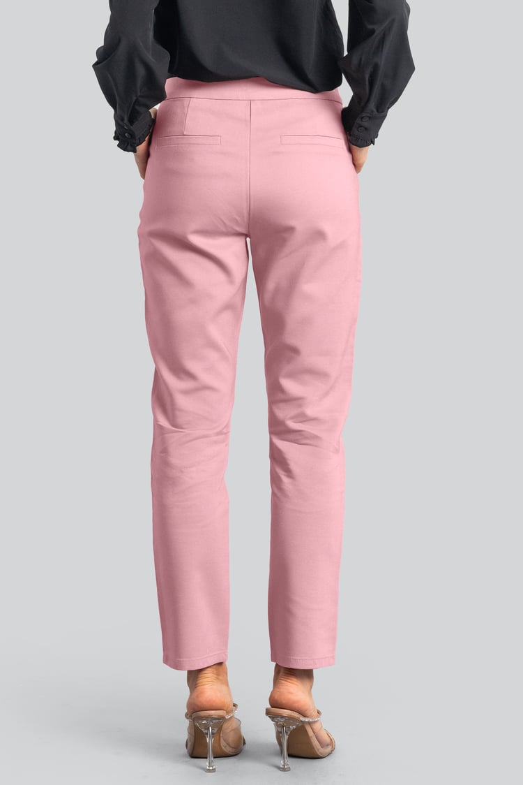 Stretch Slim Side Zip Pocket Trouser