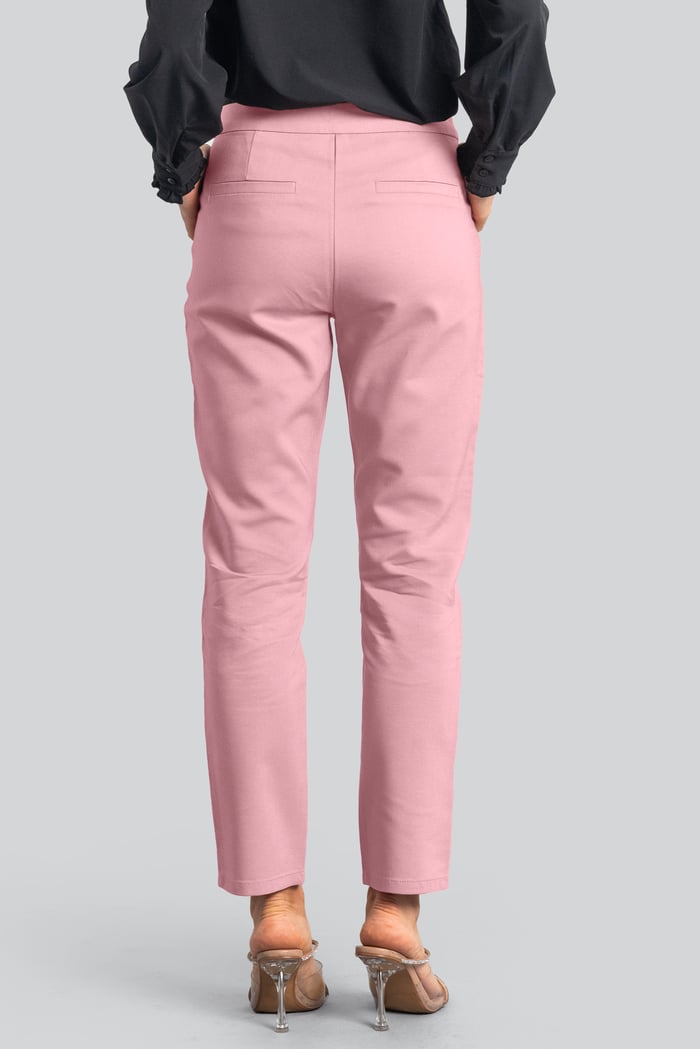 Stretch Slim Side Zip Pocket Trouser